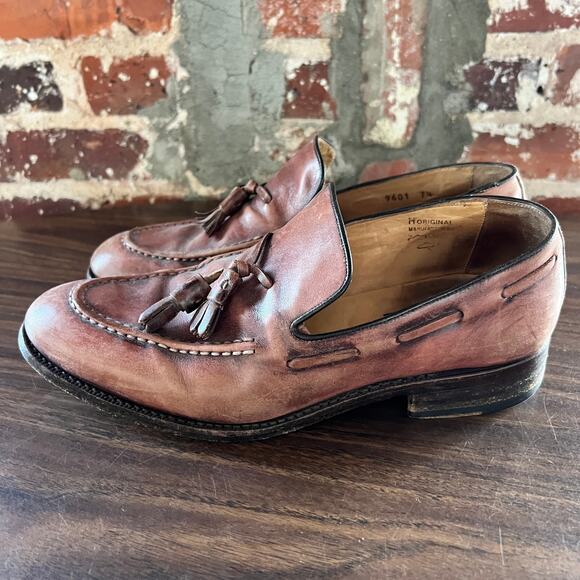 Hickey Men's Tassel Loafers 7.5 - Picture 4 of 10